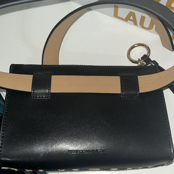 Rebecca Minkoff Calf Hair Convertable Clutch and Belt Bag Leopard design - Picture 4 of 16